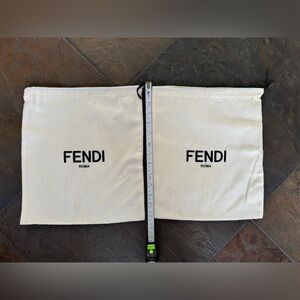 Fendi Cream Dust Bags